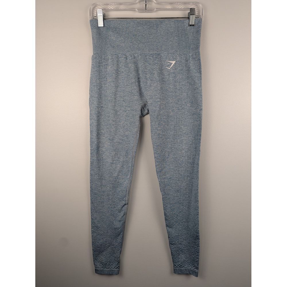 Gymshark‎ Women's Vital Seamless 2.0 Leggings Baby Blue M Seamless Flattering